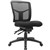 DIAMOND SYSTEM CHAIR MEDIUM MESH BACK BLACK