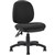 VARSHA CLERICAL CHAIR MEDIUM BACK BLACK