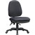VOGUE ERGO TASK CHAIR MEDIUM BACK BLACK