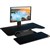 STANDESK PRO MEMORY SITSTAND WORKSTATION 900 X 540MM BLACK