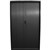 STEELCO TAMBOUR DOOR CABINET 5 SHELVES 2000 X 1200 X 463MM GRAPHITE RIPPLE