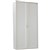 STEELCO TAMBOUR DOOR CABINET 5 SHELVES 2000 X 1200 X 463MM SILVER GREY