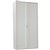 STEELCO TAMBOUR DOOR CABINET 5 SHELVES 2000 X 900 X 463MM SILVER GREY