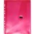 POP POLYWALLY BINDER WALLET HOOK AND LOOP CLOSURE 30MM GUSSET A4 PINK