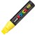 POSCA PC17K PAINT MARKER CHISEL EXTRA BROAD 15MM YELLOW