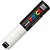 POSCA PC8K PAINT MARKER CHISEL BROAD 8MM WHITE