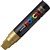POSCA PC17K PAINT MARKER CHISEL EXTRA BROAD 15MM GOLD