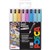 POSCA PC1MR PAINT MARKER BULLET ULTRA FINE 07MM ASSORTED PASTEL COLOURS PACK 8