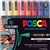 POSCA PC5M PAINT MARKER BULLET MEDIUM 25MM ASSORTED BOX 16