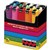 POSCA PC8K PAINT MARKER CHISEL BROAD 8MM ASSORTED BOX 15
