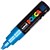 POSCA PC8K PAINT MARKER CHISEL BROAD 8MM METALLIC BLUE
