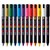 POSCA PC1MR PAINT MARKER BULLET ULTRA FINE 07MM ASSORTED PACK 12