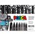 POSCA PAINT MARKERS ASSORTED TIP SIZES BLACK PACK 8