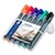 STAEDTLER 352 LUMOCOLOR PERMANENT MARKER BULLET 20MM ASSORTED WALLET 6