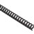 GOLD SOVEREIGN PLASTIC SPIRAL BINDING COIL 401 PITCH A4 25MM BLACK BOX 50