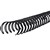 GOLD SOVEREIGN WIRE BINDING COMB 23 LOOP 12MM A4 BLACK BOX 100