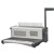 INITIATIVE MINS68 MANUAL BINDING MACHINE PLASTIC COMB GREY