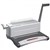 QUPA S60 MANUAL BINDING MACHINE PLASTIC COMB GREY