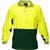 PRIME MOVER HV213 HIVIS POLO SHIRT COTTON BACKED 2TONE