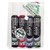 PENTEL MAXIFLO WHITEBOARD MARKER BULLET 21MM ASSORTED WALLET 4