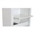 STEELCO TAMBOUR DOOR CABINET PULL OUT DRAWER 900MM WHITE SATIN