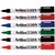 ARTLINE 550A WHITEBOARD MARKER BULLET 12MM ASSORTED PACK 12