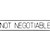 XSTAMPER CXBN 1124 PREINKED MESSAGE STAMP NOT NEGOTIABLE BLACK