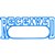 XSTAMPER CXBN 1203 PREINKED MESSAGE STAMP RECEIVEDDATE 42 X 13MM BLUE