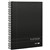 SPIRAX 400 PLATINUM NOTEBOOK SPIRAL BOUND 200 PAGE A4 BLACK