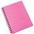 SPIRAX 512 NOTEBOOK 7MM RULED HARD COVER SPIRAL BOUND A4 200 PAGE PINK