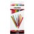 COLUMBIA COLOURSKETCH TRIANGULAR PENCIL ASSORTED PACK 12
