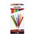 COLUMBIA COLOURSKETCH TRIANGULAR PENCIL ASSORTED PACK 24