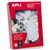 APLI STRUNG TICKETS 22 X 35MM WHITE BOX 500