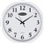 CARVEN WALL CLOCK ROUND 450MM WHITE