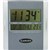 CARVEN DIGITAL CLOCK 210MM SILVER