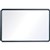 QUARTET CONTOUR WHITEBOARD NONMAGNETIC 600 X 450MM GRAPHITE FRAME