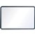 QUARTET CONTOUR WHITEBOARD NONMAGNETIC 900 X 600MM GRAPHITE FRAME
