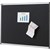 QUARTET PRESTIGE FABRIC BOARD 1800 X 1200MM BLACK