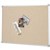 QUARTET PENRITE FABRIC BULLETIN BOARD 900 X 600MM BEIGE