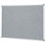 QUARTET PENRITE FABRIC BULLETIN BOARD 1200 X 900MM LIGHT GREY