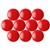 QUARTET MAGNETIC BUTTONS 30MM RED PACK 10