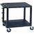TUFFY UTILITY TROLLEY 2 SHELF BLACK