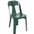 RAPIDLINE PIPEE PLASTIC STACKING CHAIR GREEN