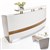 CONSERVATORY RECEPTION COUNTER 2200 X 1145 X 1150 WHITE