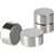 QUARTET INFINITY EXTRA STRONG MAGNETIC BUTTONS 11MM SILVER PACK 4