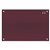 QUARTET INFINITY GLASSBOARD 895 X 635MM RED