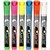 QUARTET GLASSBOARD MARKER BULLET TIP ASSORTED PACK 6