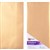 QUILL DL METALLIQUE ENVELOPES PLAINFACE STRIP SEAL 80GSM 110 X 220MM AUTUMN GOLD PACK 10