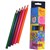 BELGRAVE TRIANGULAR JUMBO COLOURED PENCIL ASSORTED PACK 12