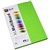 QUILL COLOURED A4 COPY PAPER 80GSM LIME PACK 100 SHEETS